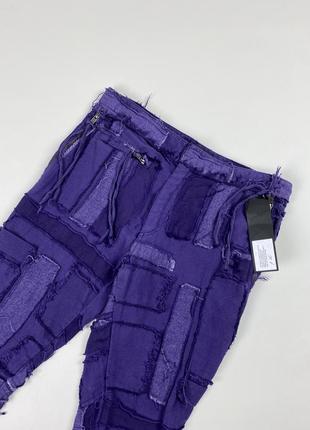 Новые женские брюки haider ackermann patchwork2 фото