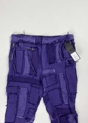 Новые женские брюки haider ackermann patchwork3 фото