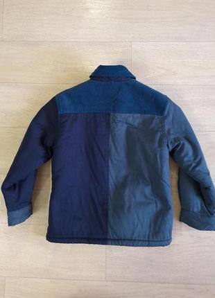Крута тепла куртка-сорочка mothercare 5-6 років2 фото