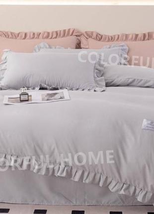 Шикарный комплект постельного белья сатин, мягкая и нежная