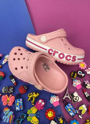 Детские стильные крокс сабо crocs bayaband1 фото