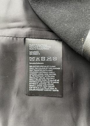 Юбка h&amp;m premium кожа с-хс, 34-369 фото