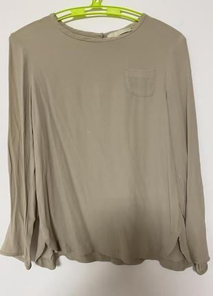 Блуза стильная легкая лонгслив кофта max mara5 фото