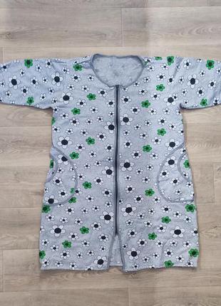 Халат натуральная ткань на байке