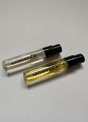 Парфумована вода montale 2 шт. - oud tobacco + wild pears по 2 мл ( пробники )