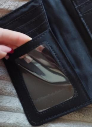 Гаманець жіночий, чорний гаманець3 фото