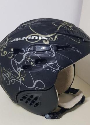 Шлем горнолыжный alpina scara 55-59см germany шлем сноубордический