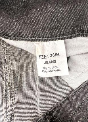 Джинсы фирменные revel's jeans, т.серые, качественные8 фото