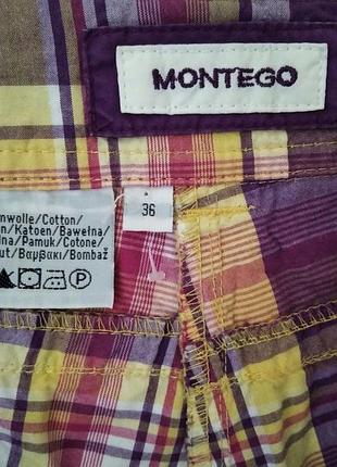 Картаті шорти montego 2