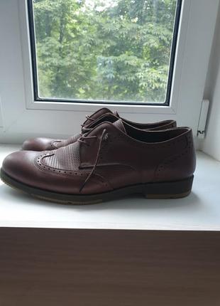 Новые мужские туфли,новые коричневые туфли мужские,43 размер5 фото