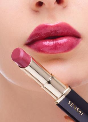 Оригінал sensai contouring lipstick помада для губ cl01 mauve red6 фото