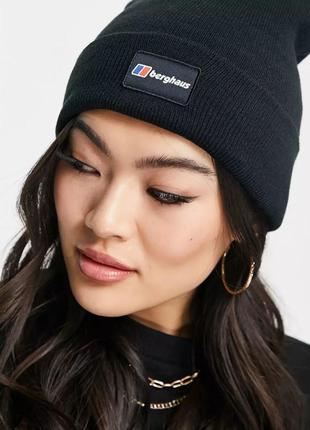 Шапка бергхаус berghaus recognition logo patch beanie4 фото