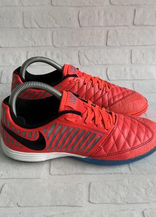 Nike lunar gato 40 найк кожаные футзалки кожаные бампы залки профи оригинал1 фото