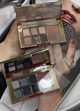 Палетка теней и румян estee lauder pure color envy eye and cheek palette