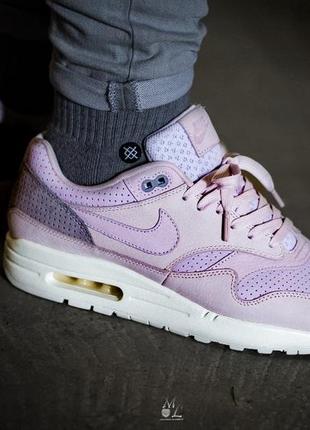 Nike air max 1 pinnacle arctic pink 859554‑600 кросівки чоловічі кеди1 фото