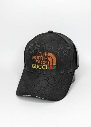 Кепка бейсболка gucci the north face