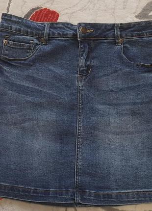 Юбка джинсовая.