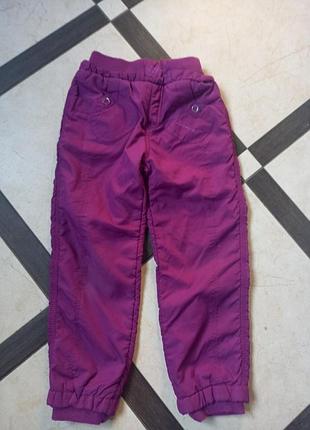 Брюки утеплепленые