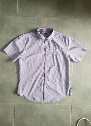 Сорочка на короткий рукав ted baker england англія tommy hilfiger zara