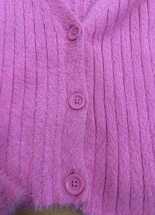Рожевий кардиган 5