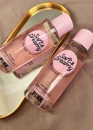 Оригінал спрей міст для тіла victoria’s secret pink soft and dreamy