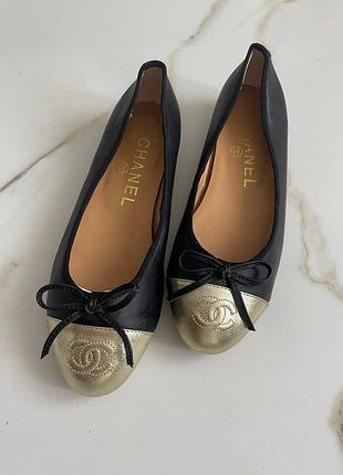 Балетки в стиле chanel