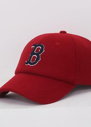 Зимова кепка бейсболка boston mlb Adidas Original бейсболки оригінал