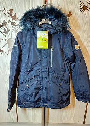 Курточка-парка    regatta kid's 'palomina' waterproof insulated hooded jacket
размер 11/12лет-164