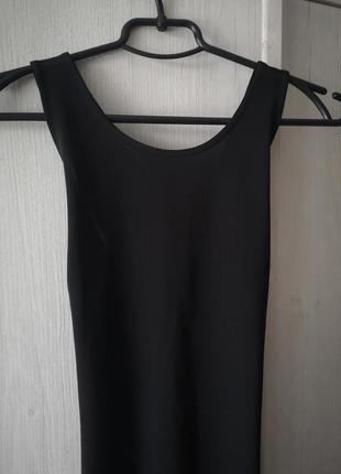 Платье черное zara2 фото