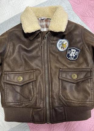 Куртка авиаторка детская
