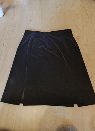 Бархатная юбка