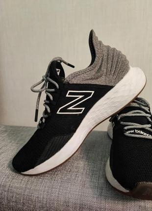 Мужские кроссовки new balance черно-серые/40-41 размер5 фото