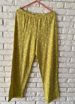 Гарна піжама котон жовта в принт 12 л3 фото