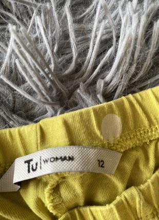 Гарна піжама котон жовта в принт 12 л5 фото