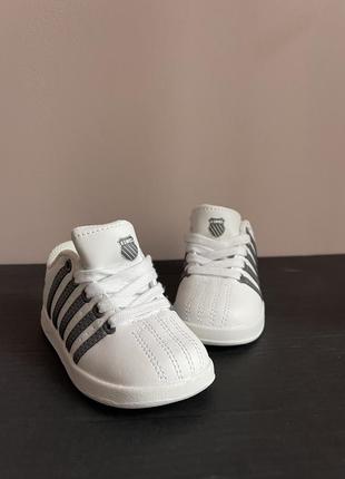 Шкіряні кеди adidas, k-swiss розмір 23,54 фото