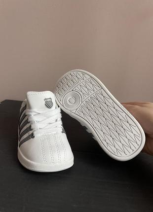 Шкіряні кеди adidas, k-swiss розмір 23,53 фото