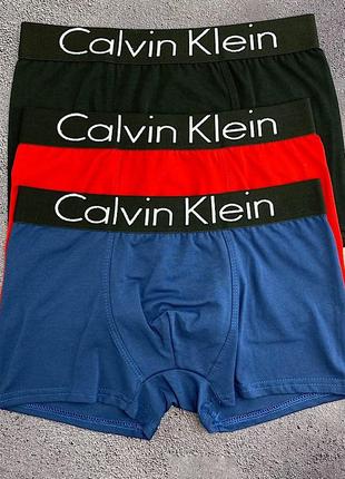 Чоловічі боксери calvin klein 5 штук у коробці2 фото