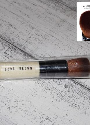 Bobbi brown mini full coverage face brush кисточка для тона и пудры