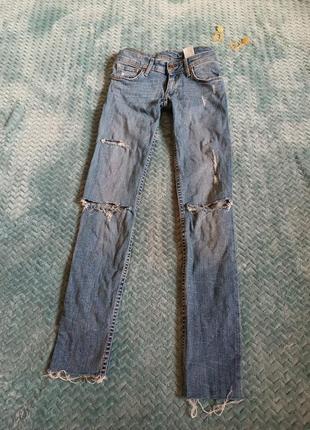 Джинсы skinny/рваные джинсы denim2 фото