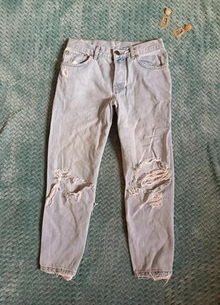 Прямые джинсы/джинсы трубы/рваные джинсы asos1 фото