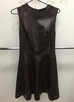 Сукня з еко шкіри 3