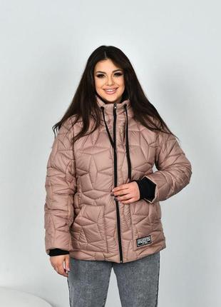 Теплая зимняя куртка  большие размеры и норма (р.48-58)2 фото