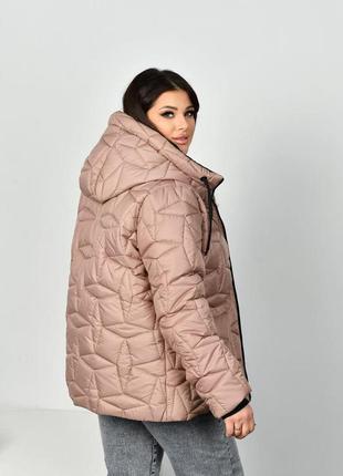 Тепла зимова куртка великі розміри і норма (р.48-58)4 фото