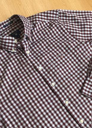 Gant usa shirt рубашка в клетку