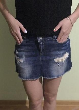 Джинсовая юбка