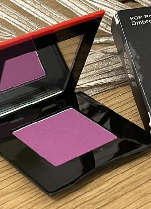 Оригинальный shiseido pop eyeshadow powder gel тени для век 12 hara purple2 фото