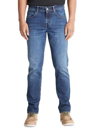 Мужские джинсы timeberland, синего цвета1 фото