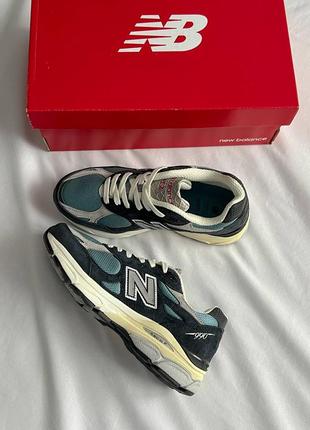 Кросівки new balance 990te3 blue8 фото