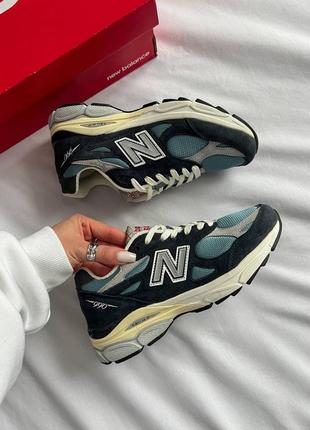 Кросівки new balance 990te3 blue7 фото