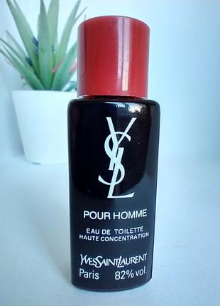 Мініатюра yves saint laurent poour homme haute concentration 7 мл. оригінал3 фото